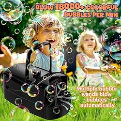 Bubble Machine, Automatic 18000+ Per Minute Big