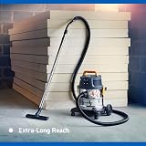 Cleva Vacmaster Wet and Dry Vacuum 20L 1600W L Class 240V Power Take Off view 8