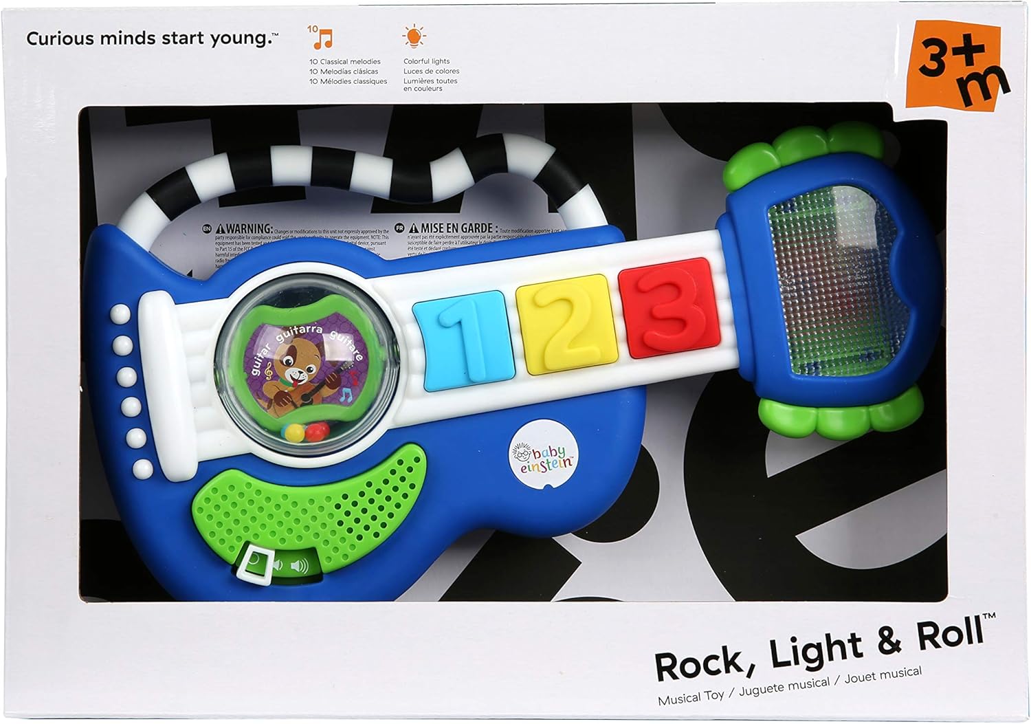 baby einstein rock light and roll guitar toy