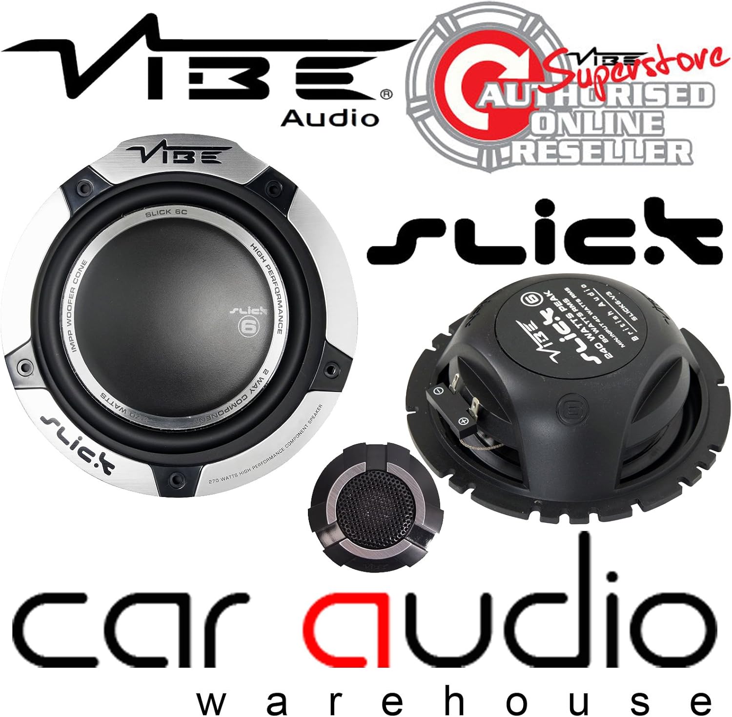 vibe 6.5 speakers
