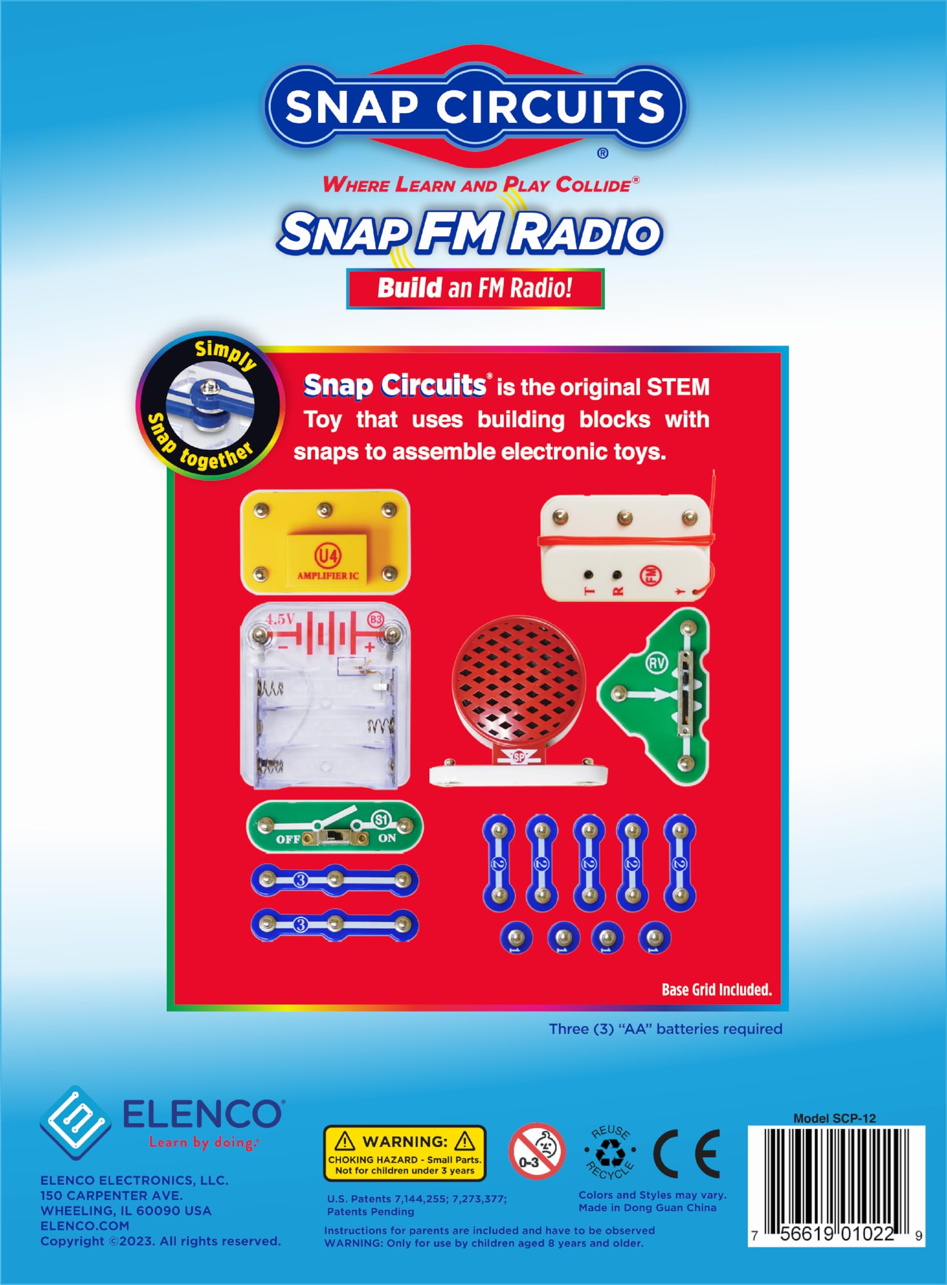 STEM Toy Radio KIT | for Kids 8+ yrs | Electronics KIT | Science KIT for Kids | DIY STEM KIT | SNAP Circuits STEM