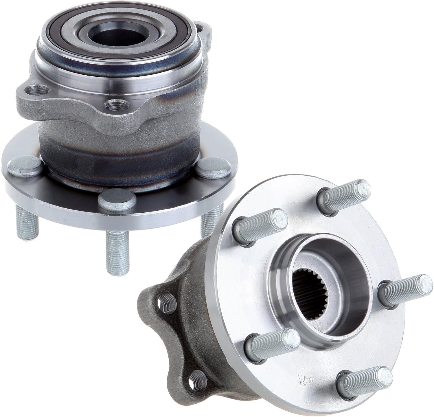 ECCPP 2 PCS New Rear Wheel Hub Bearing Assembly fit For