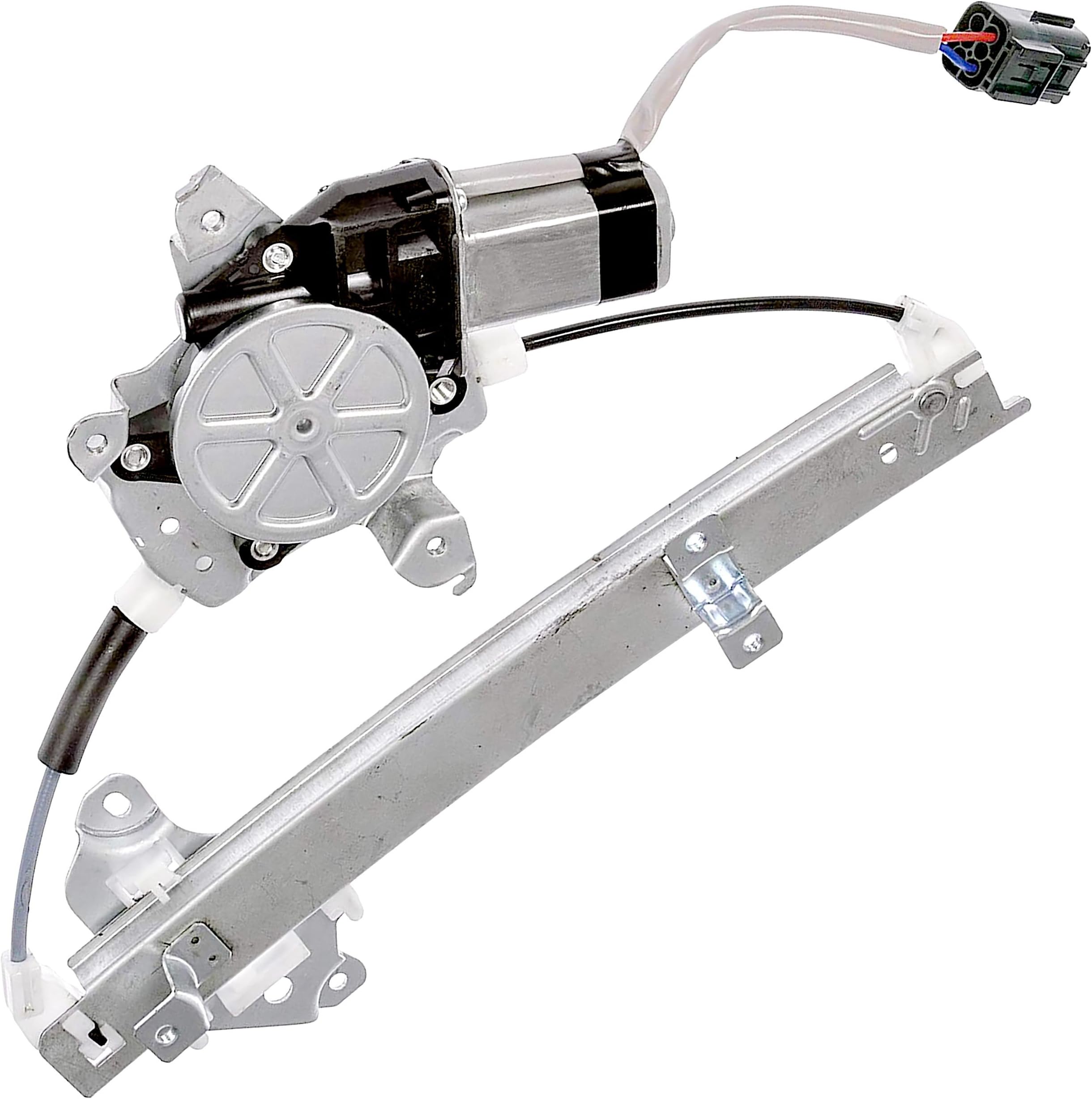 APDTY 859638 Power Window Motor Regulator Assembly Fits Rear Right 2007-2012 Nissan Altima 2009-2014 Maxima (Passenger-Side Rear; Replaces 82730-JA00A, 82730JA00A)