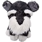 salt and pepper schnauzer stuffed animal