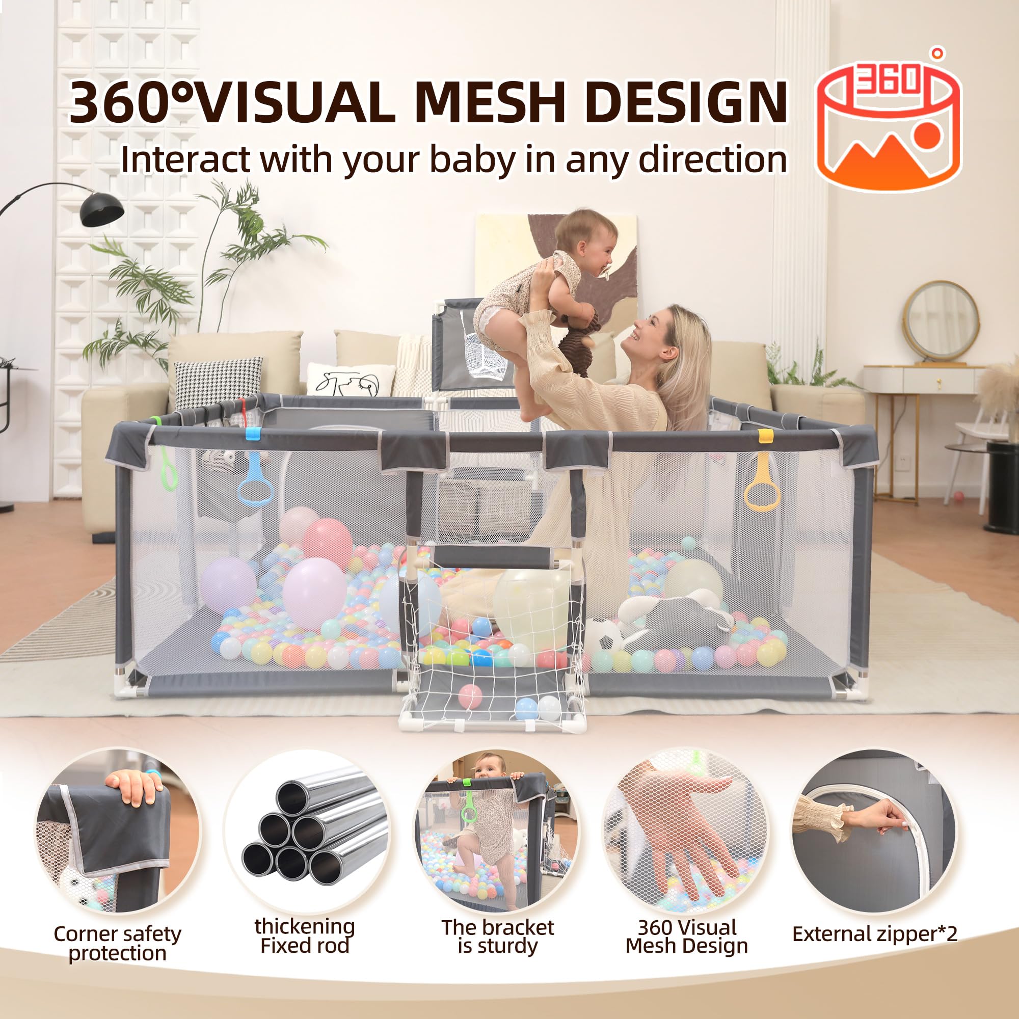 Playpen for Babies and Toddlers,73