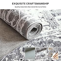 QD-Udreamy 5x7 Area Rugs - Machine Washable Rugs
