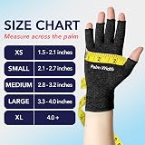 Dr. Arthritis Compression Gloves Open Finger Arthritis Gloves Men Women view 3