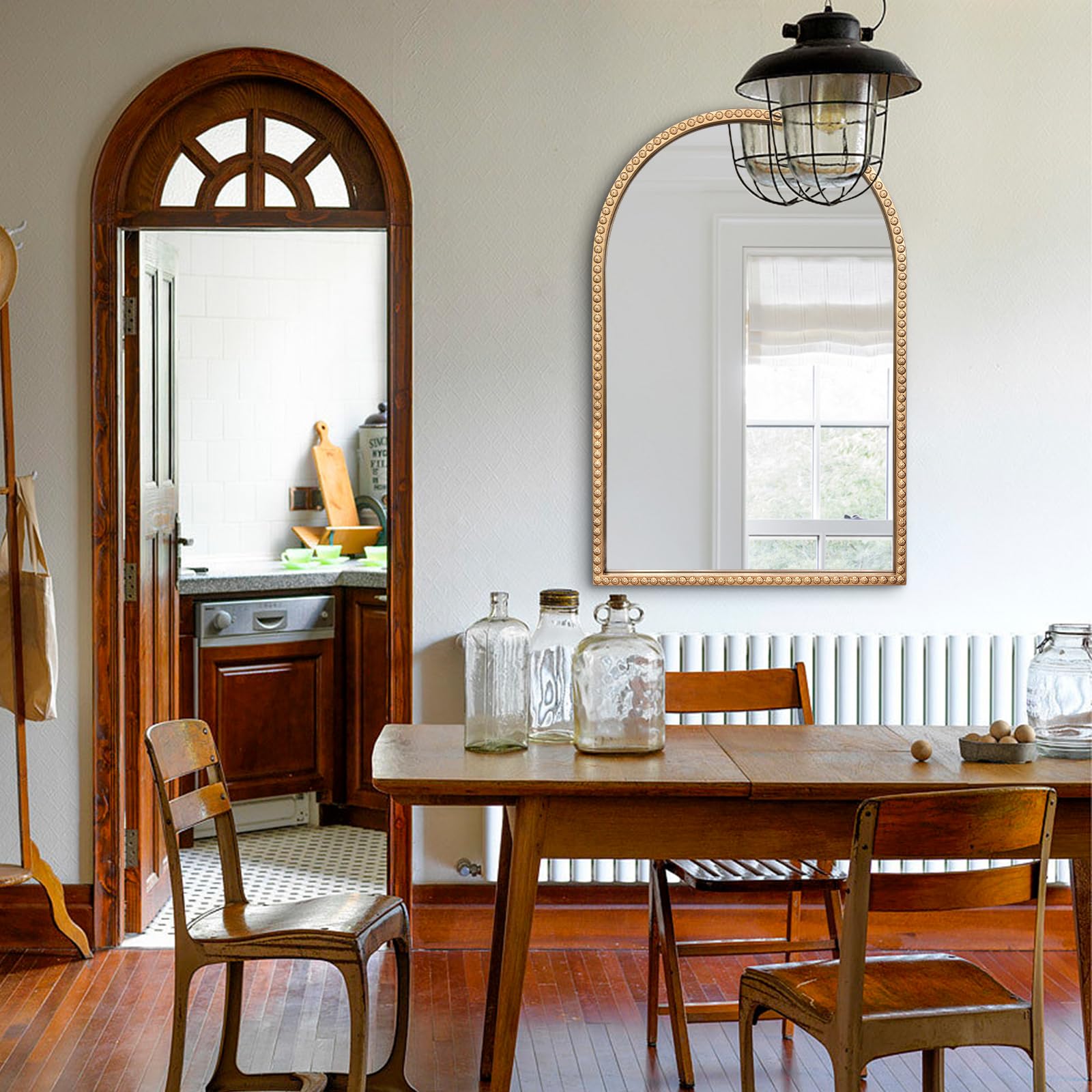 DAOYIJIAJU Antique Arched Mirror, 36