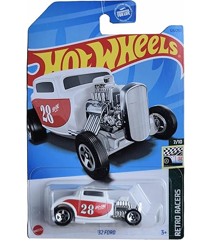 Amazon.com: Hot Wheels- '32 Ford - Mattel Games 1/5 [Blue/DOS] #27