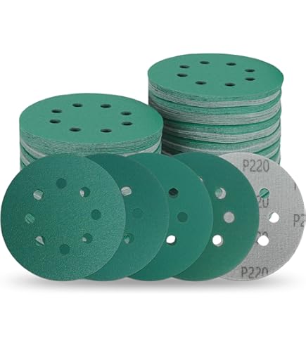 Virginia abrasives 003 – 67820 20 Grit 6 – 7/8 inch Hook and Loop