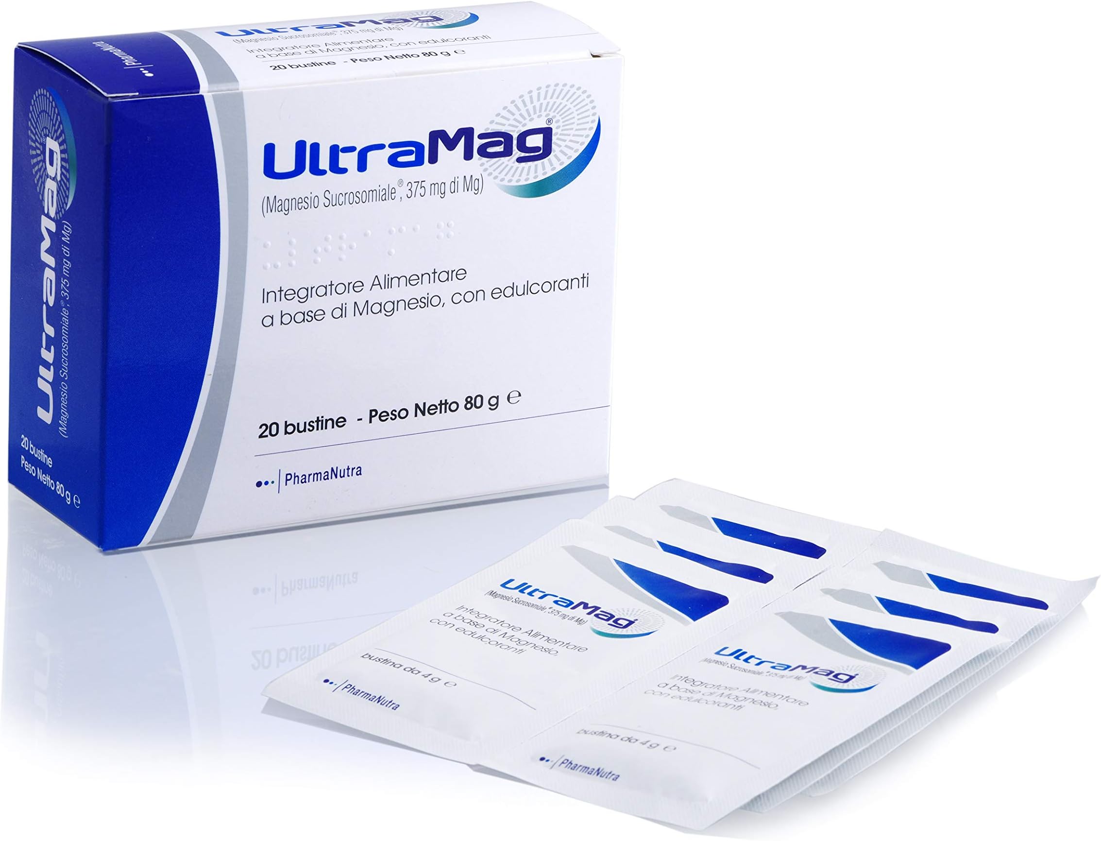PHARMANATURA ULTRAMAG Magnesium Supplement Sachet 20pz 80g