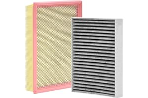 N2ZQ8D Engine Cabin Air Filter Kit for Dodge Journey 3.6L 2019 2018 2017 2016 2015 2014 2013 2012 2011(Only Fit 3.6L)