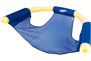 SwimWays Noodle Sling - Floating Pool Chair (Styles and Colors May Vary)