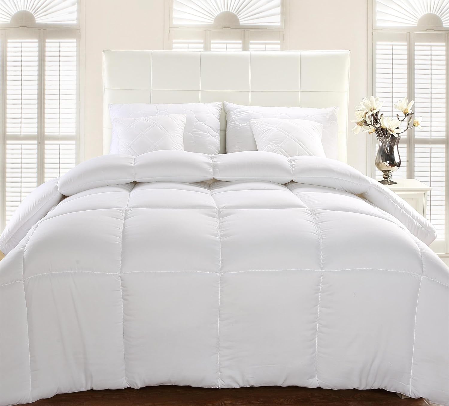 Comforter Duvet Insert Quilted Comforter with Corner Tabs Utopia