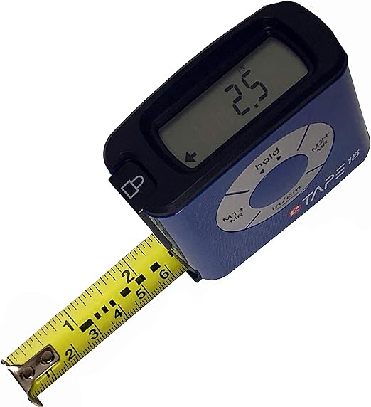 eTape16 Digital Tape Measure 16’, ¾ inch Blade Amazon.co.uk DIY & Tools