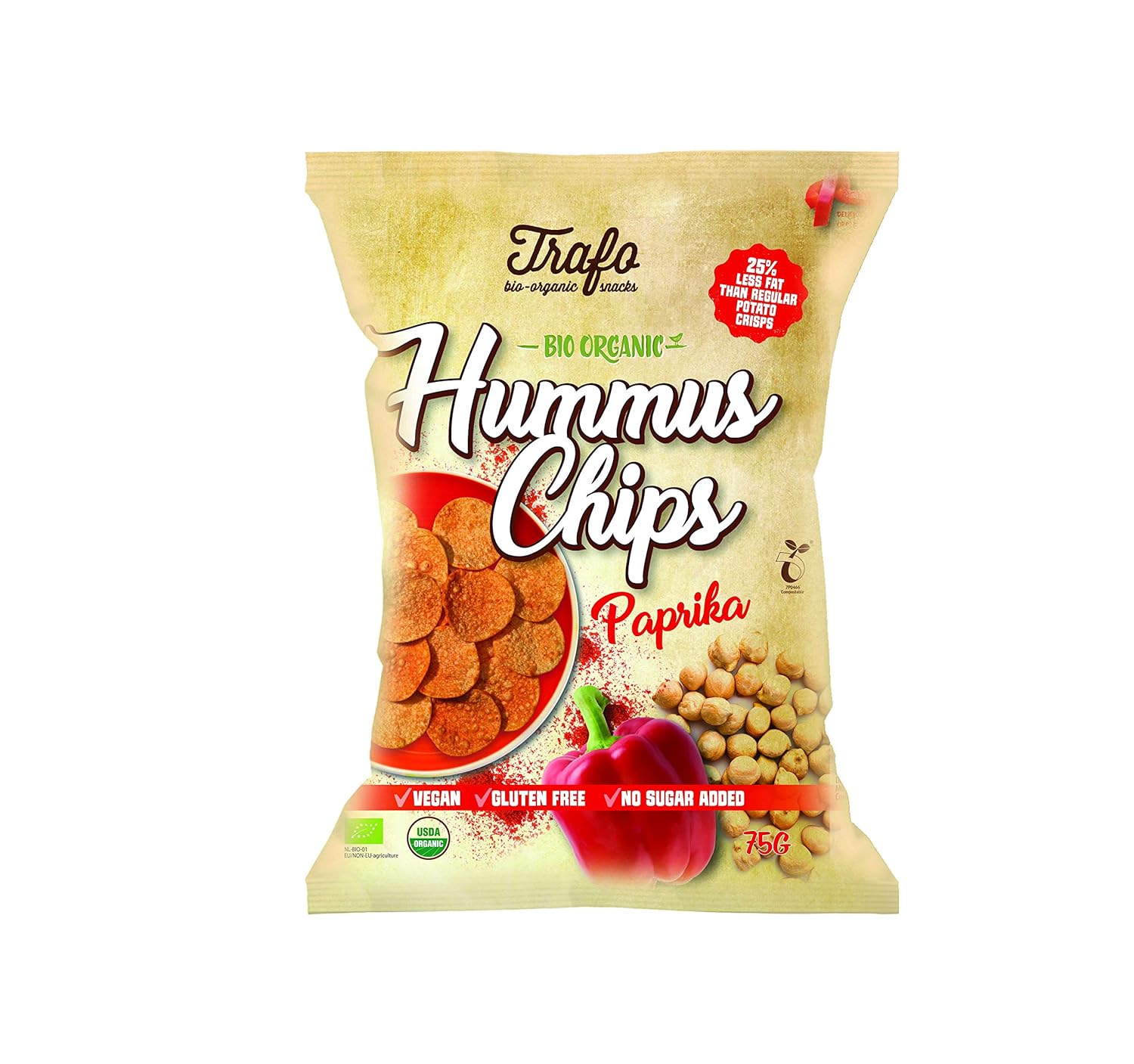 Trafo Hummus Chips, 6er Pack (6 x 75 g) Amazon.de Lebensmittel & Getränke