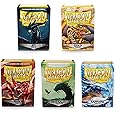Dragon Shield Standard Size Card Sleeves Pack - Gold, Jet, Emerald, Ruby, Sapphire - MTG Ready, Guaranteed to Keep Cards in Perfect Condition - Set of 5 x 100