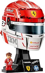 LEGO Editions Scuderia Ferrari HP Charles Leclerc Helmet 43014 F1 Kit view 4