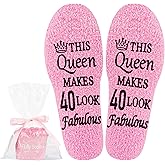 Jeasona Birthday Gifts for 18 Year Old Girl 13 16 Teenage 21st Fuzzy Socks