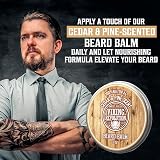 Viking Revolution Beard Balm Natural Argan Jojoba Oils Cedar & Pine 57 g view 6