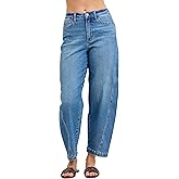 Judy Blue Womens Jeans - High Waisted Barrel Rigid Magic