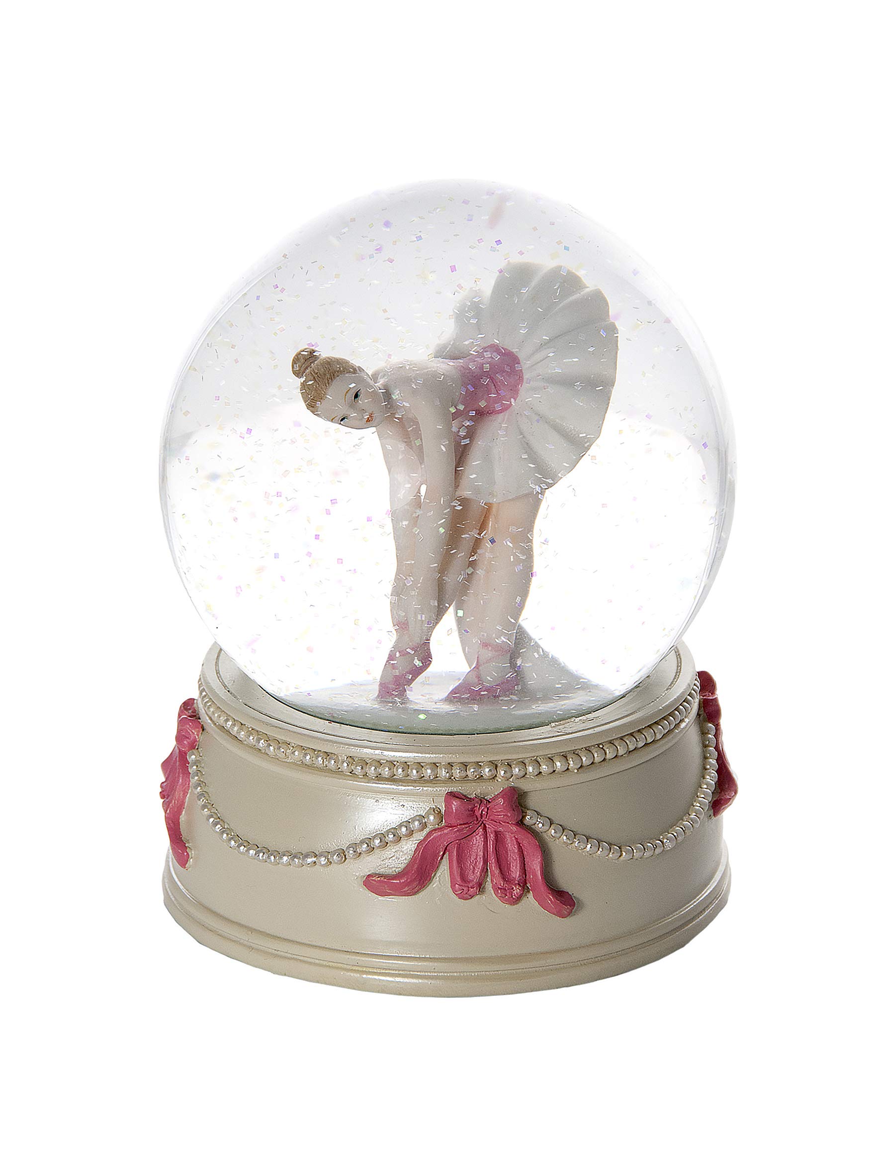 Mousehouse Gifts - Christmas Snow Globe with Elegant Ballerina, Gift for Girls and Ballet Lovers