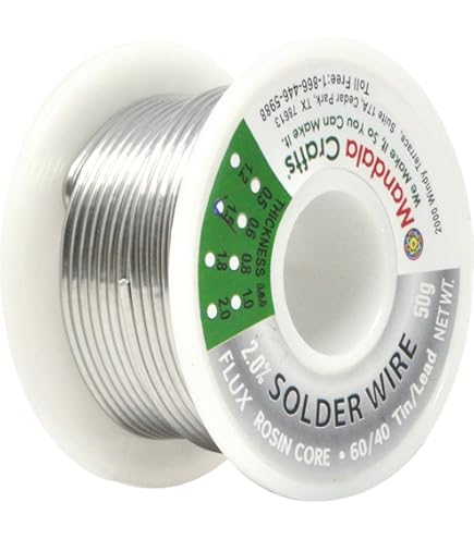 Shark Industries Rosin Flux Core Solder- 1/16