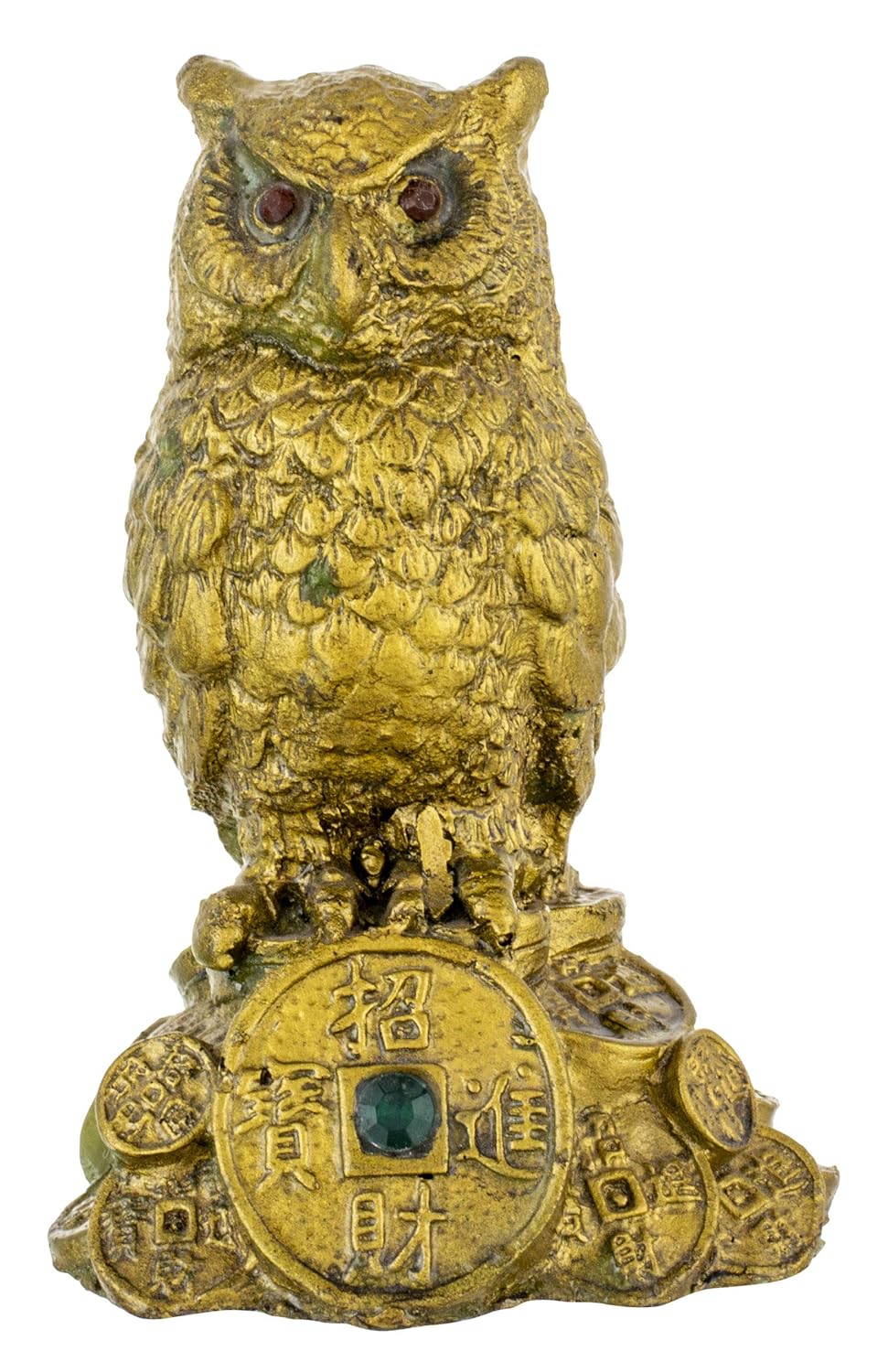 Buy Generic Feng Shui Owl for Money and Wisdom Showpiece 10 cm by