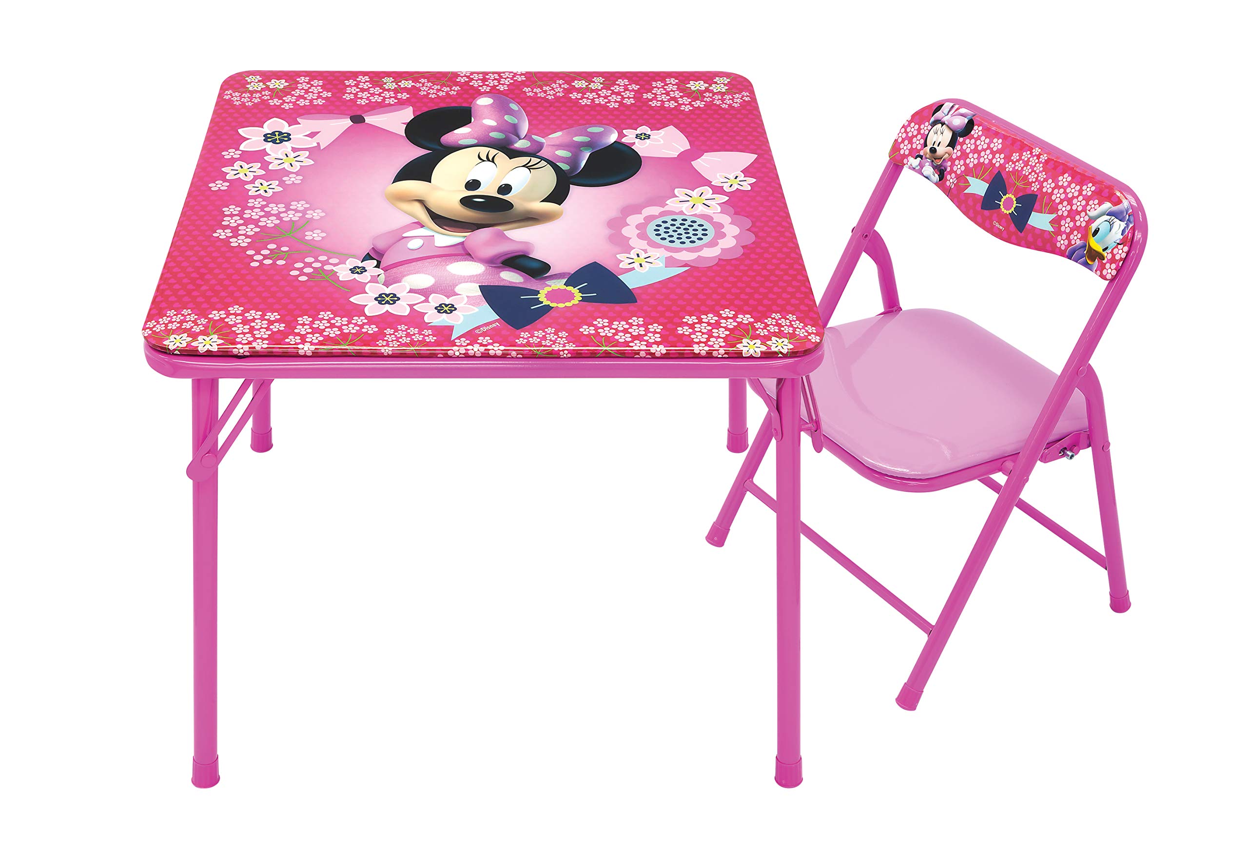 Minnie Mouse Blossoms & Bows Jr. Activity Table Set with 1 Chair