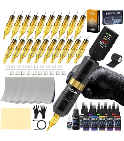 Amazon.com: Tattoo Gun Kit - Wireless Tattoo Pen Machine 2.7-4.5MM