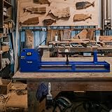 T-Mech Wood Lathe 1m Variable Speed 400W Max Ø350mm Chisels Included view 2