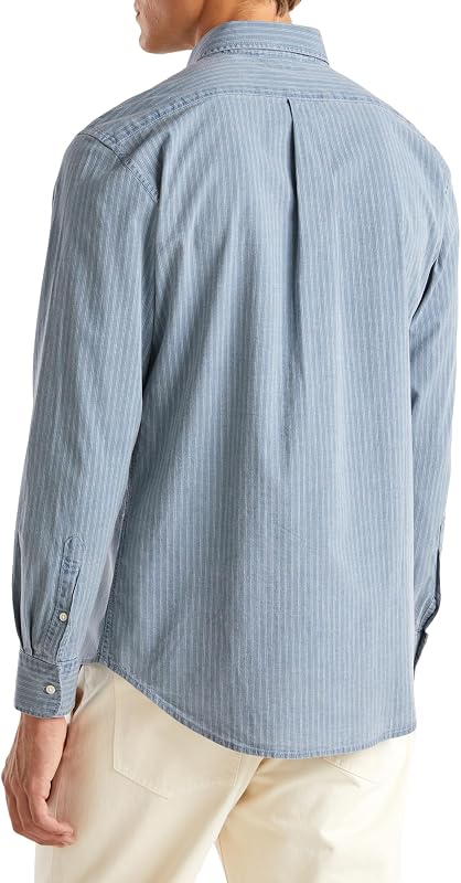 Herren Hemd, blau, Small