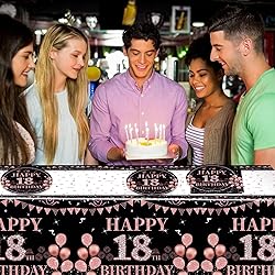 41Pcs 18th Birthday Party Decorations for Girls