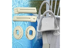 TJCYGO Replacement for confer 7200 Conversion Kit Fit for confer Plastics 7200 Roll Guard Above Ground Swimming Pool A-Frame Ladders Warm Gray 5-Year Free Replacement