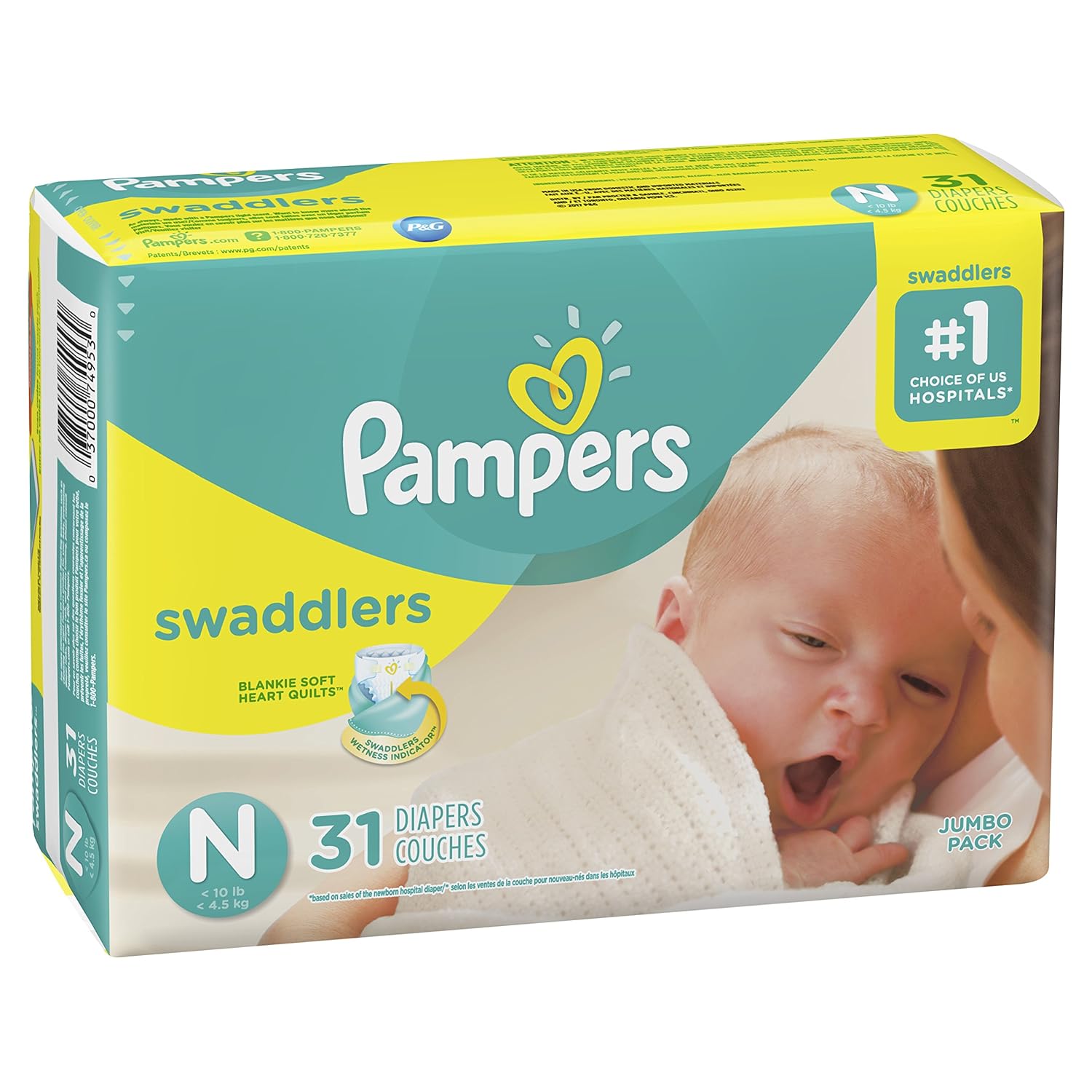 pampers size 0 jumbo pack