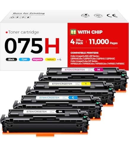 Amazon.com: T12 Toner Cartridges Compatible for Canon imageCLASS X