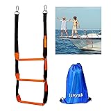 Boat Rope Ladder, 3 Step Heavy Duty 880lbs Strength