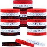 yisncka 24Pcs Spider Silicone Wristbands Bracelets hero Spider Party Decorations Supplies for Spider Theme Boys Girl Birthday Party Favors