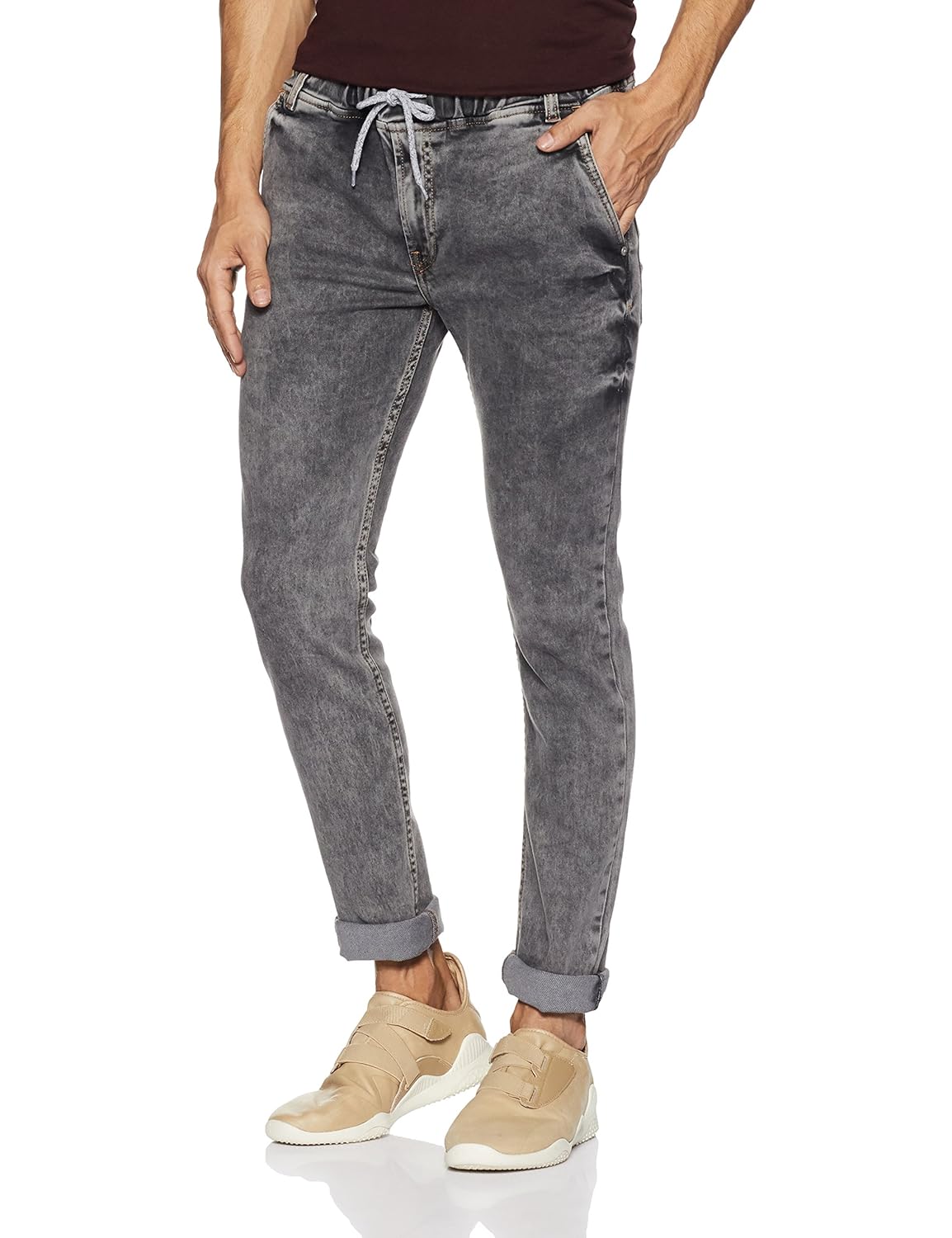 symbol amazon brand men's skinny fit jeans