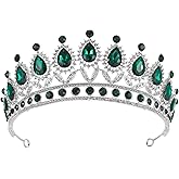 Kamirola Tiaras Princess Crown for Women Crystal Headbands for Bridal, Princess for Wedding and Party(TR21)