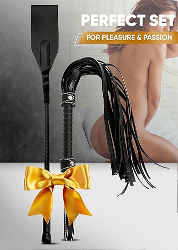 RIDIN Sex Whip for Couples Play and Adult Crop for Bedroom, Spanking Set  for Foreplay, Floggers Adult Play, BDSM Accessories for Punishment, Sex Toys  for Women in Saudi Arabia | Whizz Whips