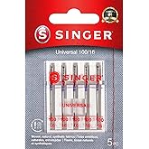 SINGER Heavy Duty Sewing Machine Needles, Size 110/18-5 Count
