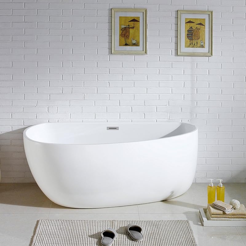 MAYKKE Soaker Tub for Bathroom