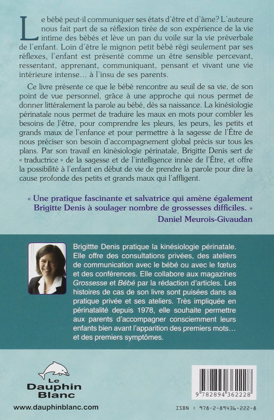 Parole Au Bebe French Edition Denis Brigitte Amazon Com Books