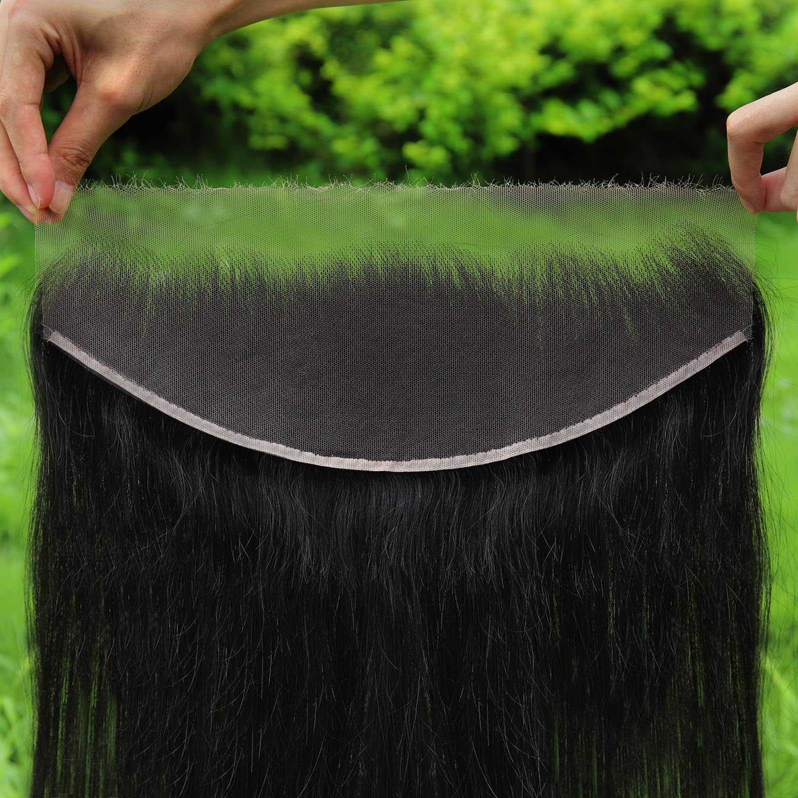 WOWANGEL 13x4 SKINLIKE Real HD Lace Frontal Only, Ear to Ear Body Wave 0.1mm Extremely Thin HD Crystal Lace Frontal Pre Plucked Super Natural Hairline with Tiny Knots Human Hair 12 Inch โ image 1