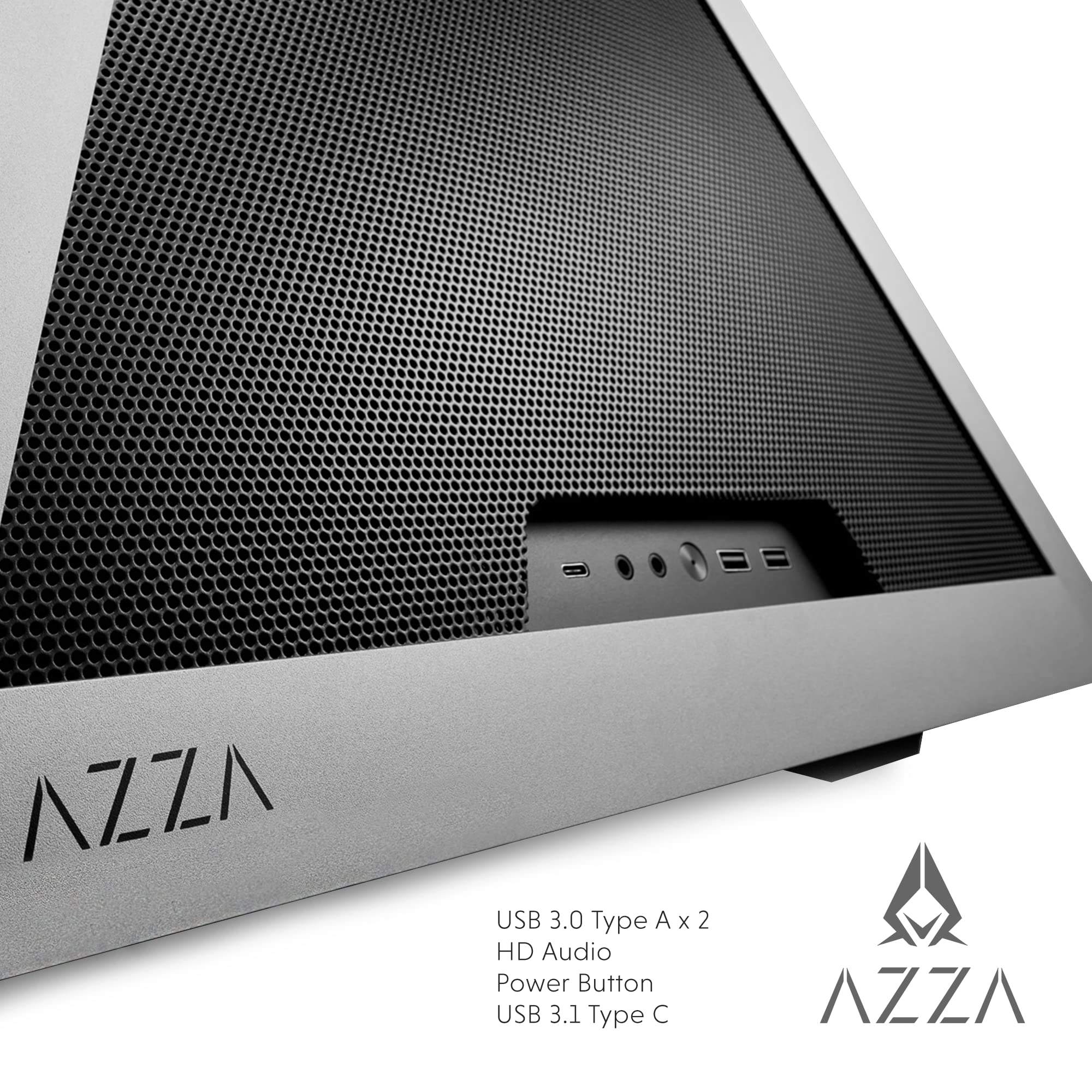 Mua AZZA Pyramid Mesh PC Case - ATX Pyramid Enclosure with Mesh Panels ...