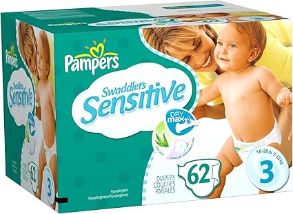pampers sensitive diapers size 3