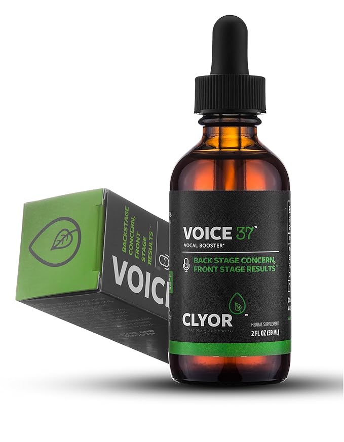 Voice Remedy Drops Vocal Cord Booster All Natural Herbal Formula to