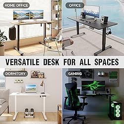Veken 47.2 Inch Electric Standing Desk, Height