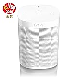 Sonos One (Gen2) スマートスピーカー ボイスコントロール対応/ワイヤレススピーカー/WiFi接続/AirPlay2対応/Amazon Alexa搭載 ホワイト ONEG2JP1